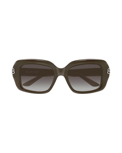 Balenciaga Black Bb0465S 004 Sunglasses Acetate Squared