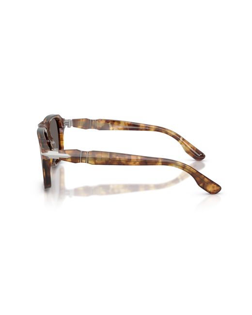 Persol Black Po8002S 1243B1 Sunglasses Acetate Squared Normal for men