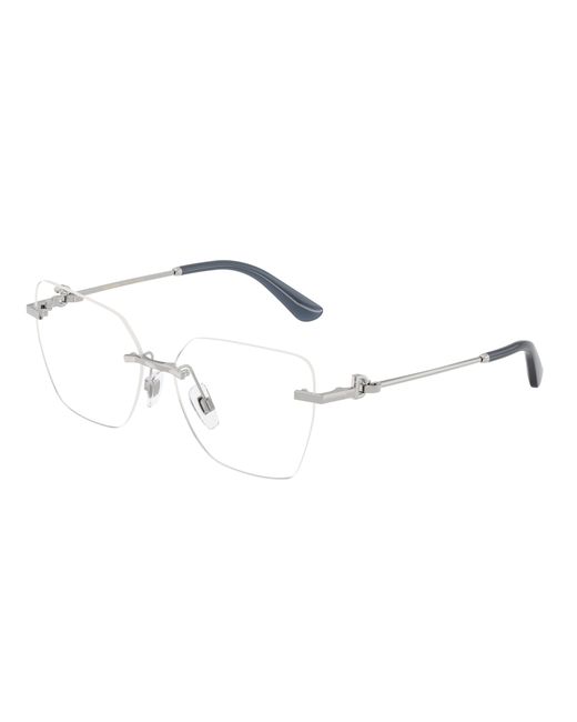 Dolce & Gabbana Black Dg1363 05 Optical Frames Metal Cat Eye Normal