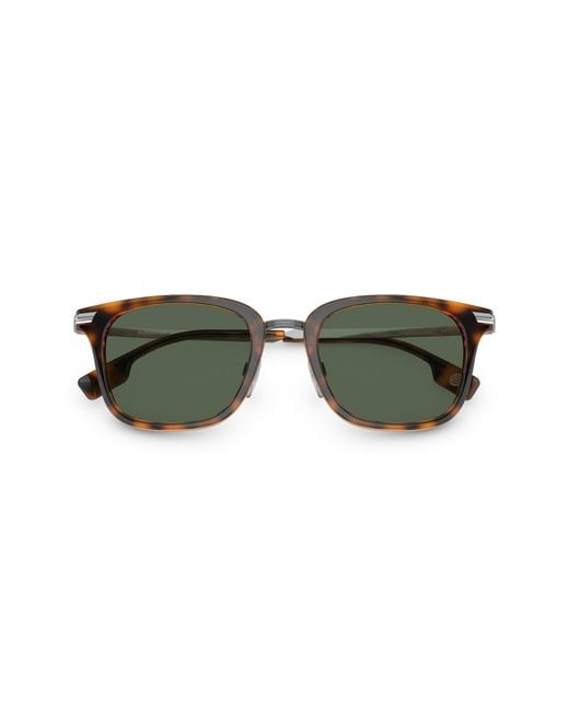 Burberry Black Be4395 Peter 300271 Sunglasses Injected Squared Normal for men