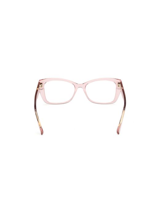 MAX&Co. Black Mo5181 072 Optical Frames Acetate Squared Normal