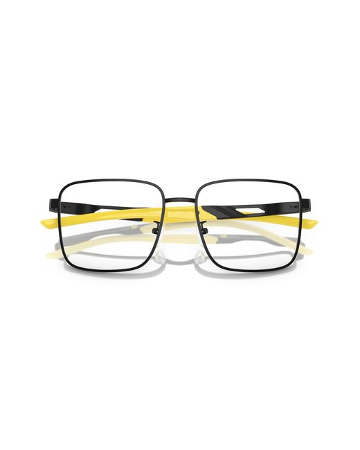 FERRARI SCUDERIA Black Fz7006D 123 Optical Frames Metal Squared Normal for men