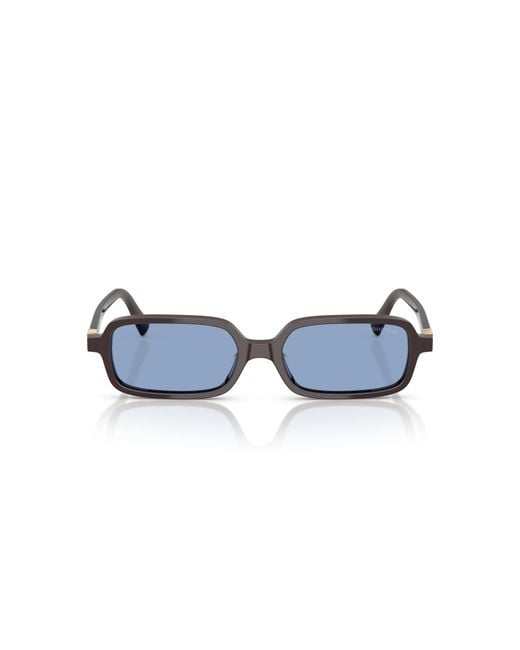 Miu Miu Black Mu 11Zs 22C60O Sunglasses Acetate Squared Normal