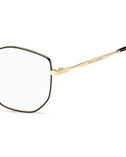 Marc Jacobs Black Marc 741 Rhl Optical Frames Metal Geometric