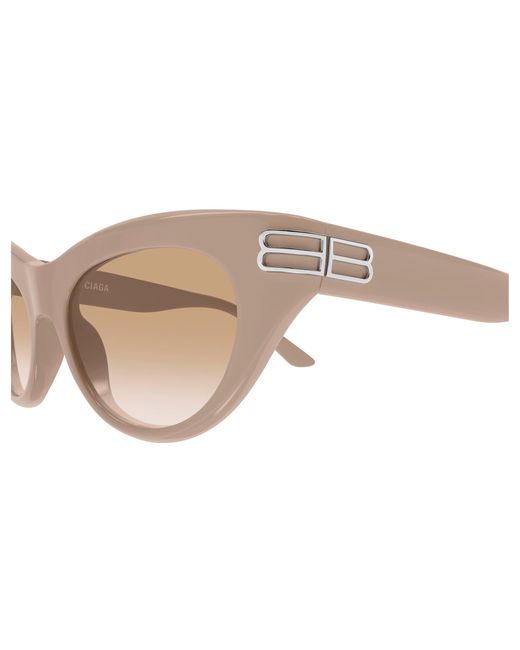 Balenciaga Black Bb0466S 003 Sunglasses Acetate Cat Eye