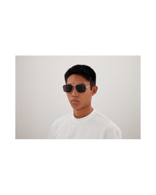 Balenciaga Black Bb0418Sk 002 Sunglasses Acetate Pilot for men