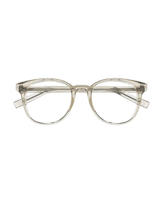 Saint Laurent Black Sl 523 003 Optical Frames Acetate Round