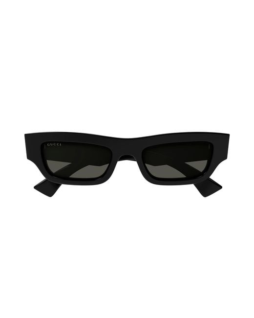 Gucci Black Gg1839S 001 Sunglasses Acetate Squared for men