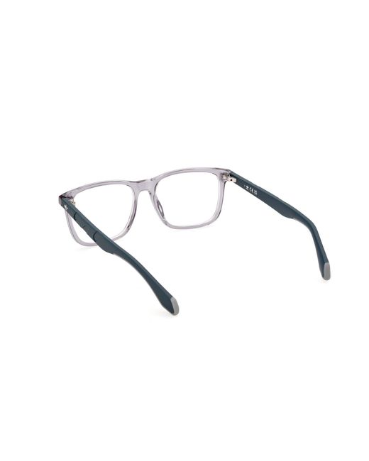 Adidas Black Or5076 020 Optical Frames Injected Squared Normal for men