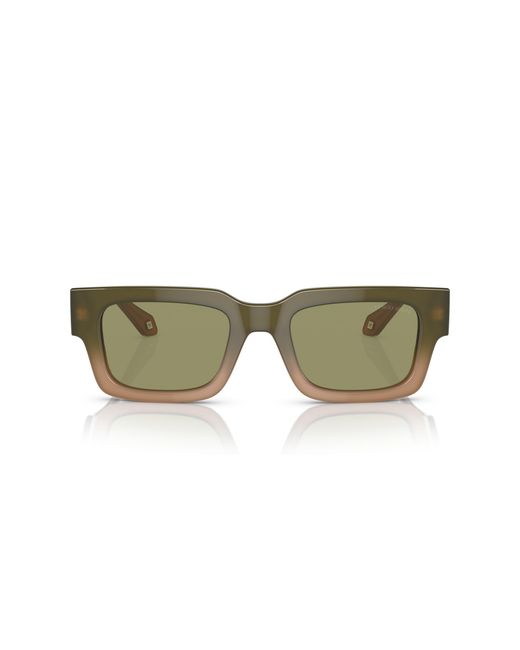 Giorgio Armani Green Ar8184U 598214 Sunglasses Acetate Squared for men