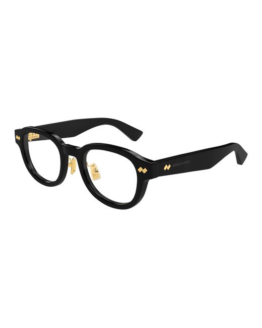 Bottega Veneta Black Bv1355Oj 008 Optical Frames Acetate Transparent Round