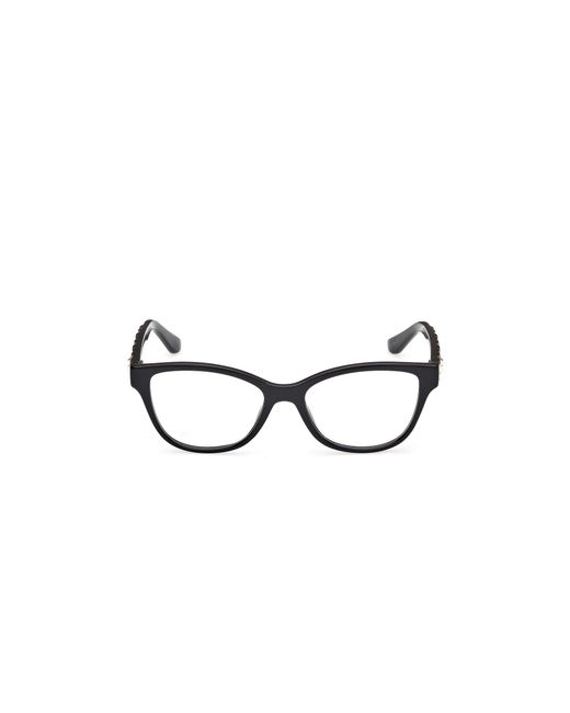 Guess Black Gu50308 001 Optical Frames Acetate Squared Normal