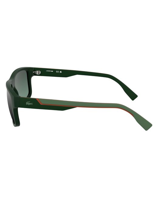 Lacoste Black L6057S 301 Sunglasses Bio-Inject Squared Normal for men