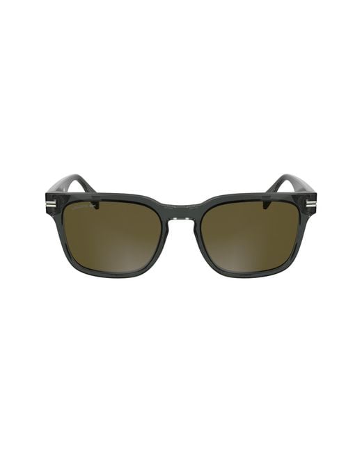 Lacoste Black L6065S 035 Sunglasses Acetate Squared Normal for men