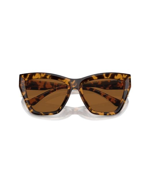 Michael Kors Black Mk2211U Dubai 300673 Sunglasses Injected Cat Eye Normal