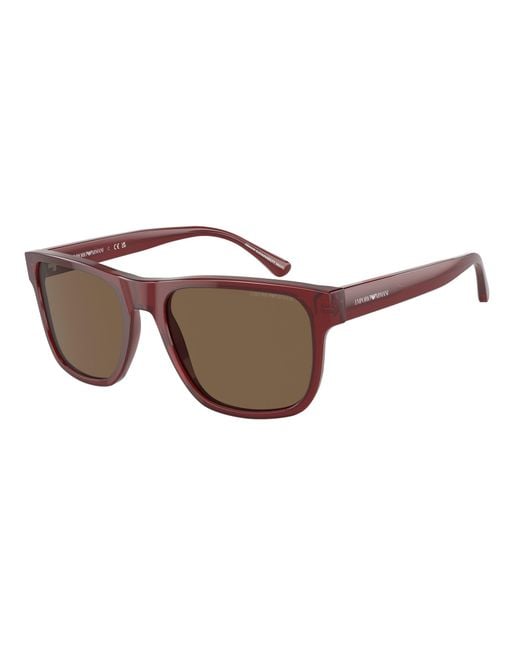 Emporio Armani Black Ea4163 507573 Sunglasses Acetate Pillow Normal for men