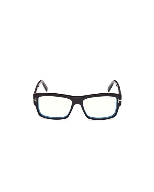 Tom Ford Black Ft5941-B 001 Optical Frames Acetate Squared Normal