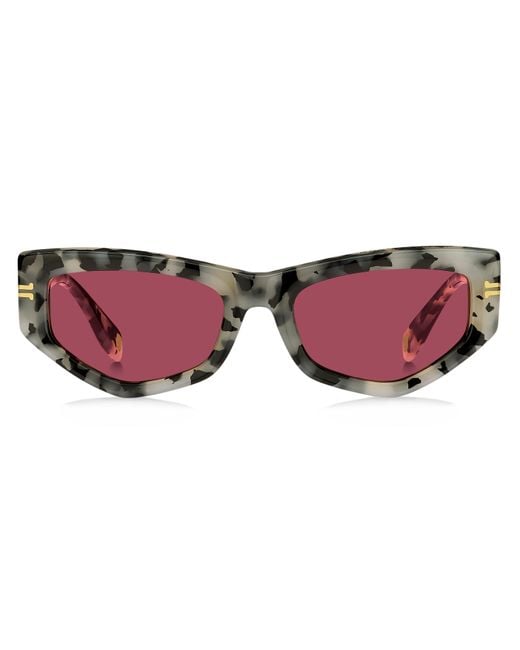 Marc Jacobs Black Mj 1028/S Ab8/4S Sunglasses Acetate Cat Eye Normal