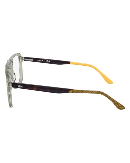 Lacoste Black L2991 035 Optical Frames Acetate Pilot Normal