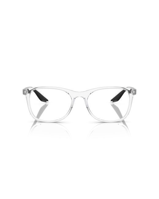 Prada Linea Rossa Black Ps 05Pv 2Az1O1 Optical Frames Nylon Pillow Normal for men