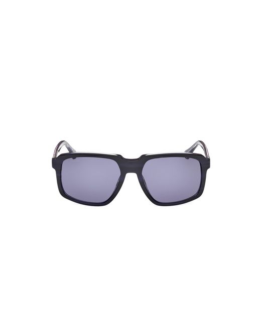 Web Black We0378 92V Sunglasses Acetate Squared Normal for men