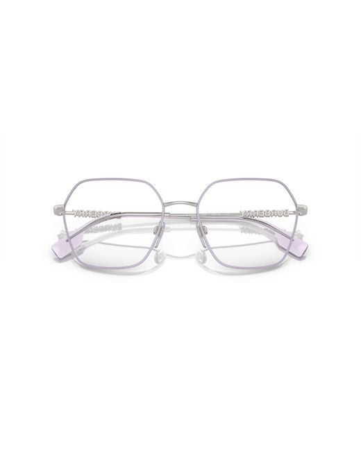 Burberry Black Be1381 1345 Optical Frames Steel Geometric Normal