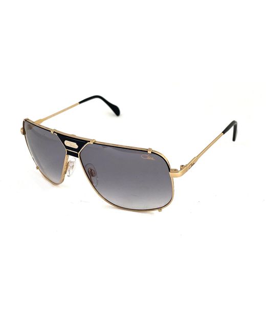 Cazal Black 994 001 Sunglasses Metal Squared Shaded for men