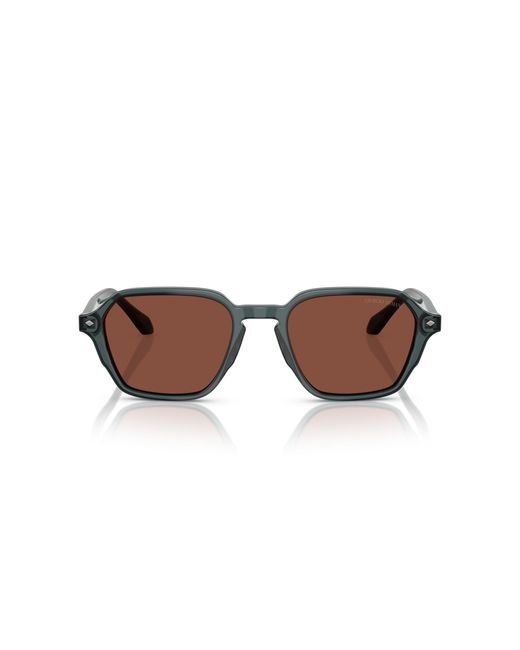 Giorgio Armani Black Ar8220 6171C5 Sunglasses Acetate Squared Normal for men