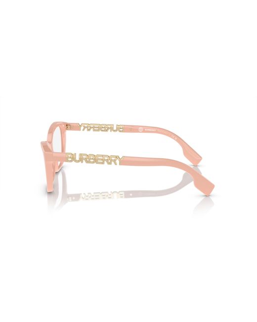 Burberry Black Be2392 4061 Optical Frames Acetate Transparent Cat Eye Normal