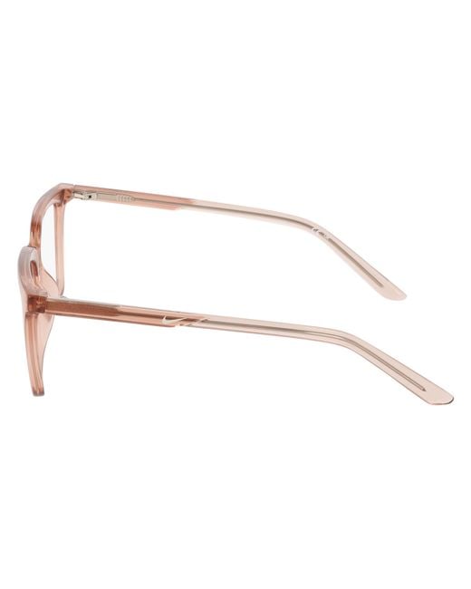 Nike Black 7064 682 Optical Frames Squared Normal