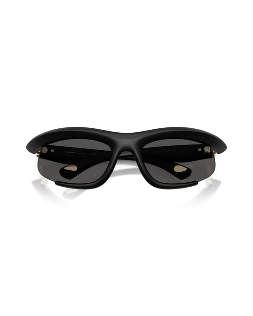 Burberry Black Be4462 418687 Sunglasses Injected Geometric Normal