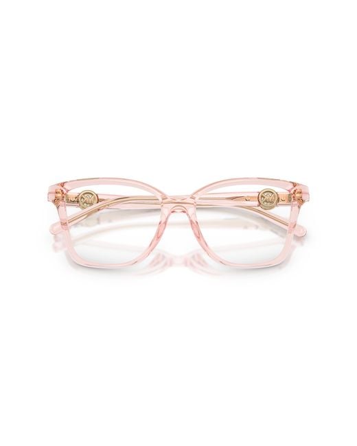 Michael Kors Black Mk4180U Kobe 3901 Optical Frames Injected Transparent Squared Normal