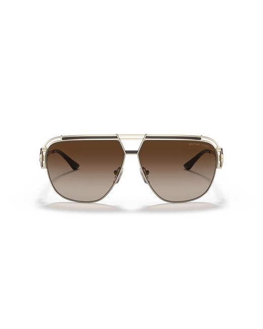Michael Kors Black Mk1102 Vienna 101413 Sunglasses Metal Pilot Normal Shaded