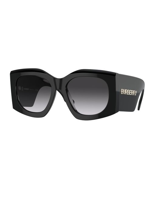 Burberry Black Be4388U Madeline 30018G Sunglasses Acetate Geometric Normal Shaded
