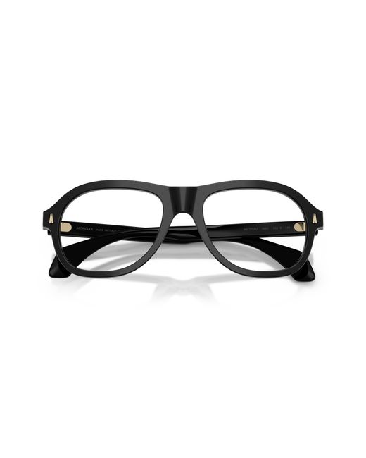 Moncler Black Me2025U 3001 Optical Frames Acetate Transparent Pillow Normal