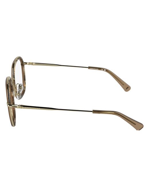 Longchamp Black Lo2183 254 Optical Frames Metal Squared Normal