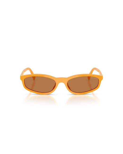 Miu Miu Black Mu A06S 22D90Q Sunglasses Acetate Geometric Normal
