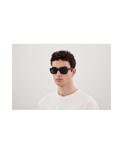 Saint Laurent Black Sl 83 001 Sunglasses Acetate Squared