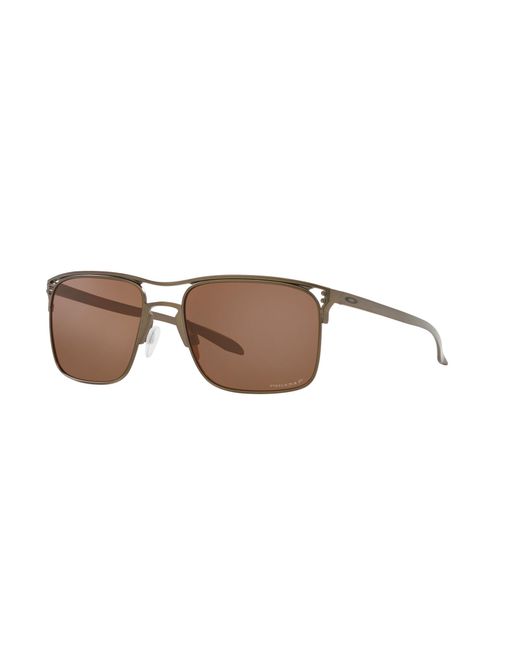 Oakley Black Oo6048 Holbrook Ti 604808 Sunglasses Titanium Squared Polarized Prizm for men
