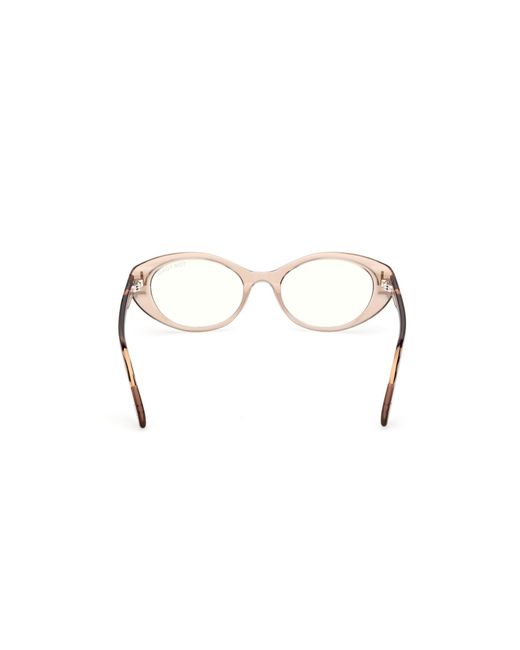 Tom Ford Black Ft6092-B 045 Optical Frames Acetate Round Normal