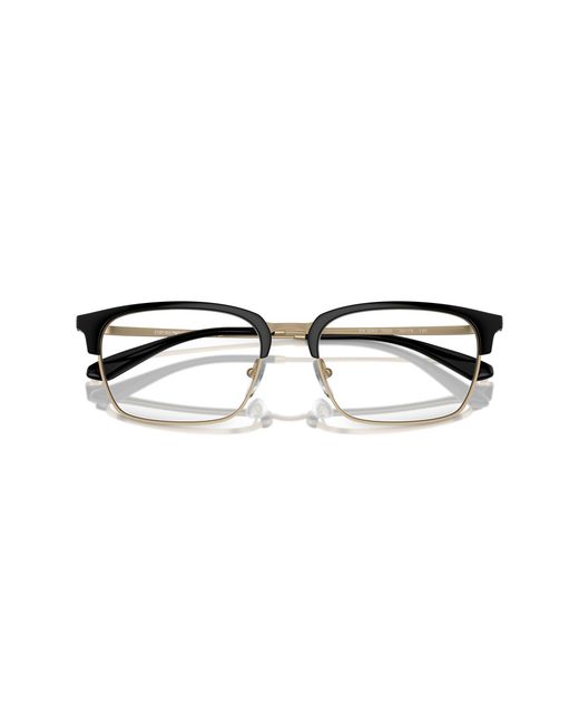 Emporio Armani Black Ea3243 3002 Optical Frames Injected Pillow Normal for men