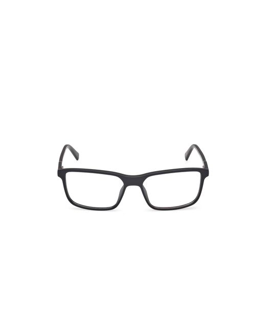 Timberland Black Tb50065 002 Optical Frames Injected Squared Normal for men