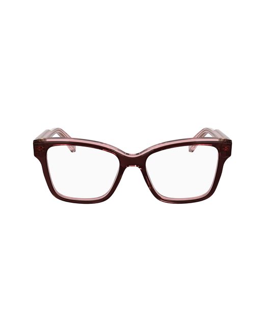 Longchamp Black Lo2770 601 Optical Frames Acetate Squared Normal