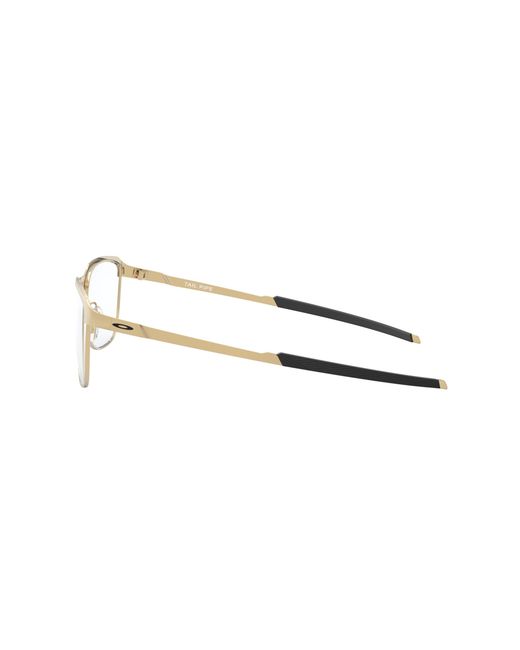 Oakley Black Ox3244 Tail Pipe 324404 Optical Frames Metal Squared for men