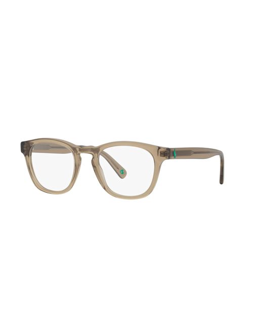 Polo Ralph Lauren Black Ph2258 L6085 Optical Frames Acetate Pantos for men