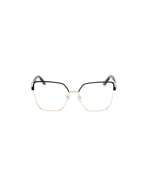 Guess Black Gu50229 005 Optical Frames Metal Squared Normal