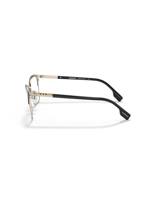 Burberry Black Be1362 Alma 1326 Optical Frames Metal Cat Eye