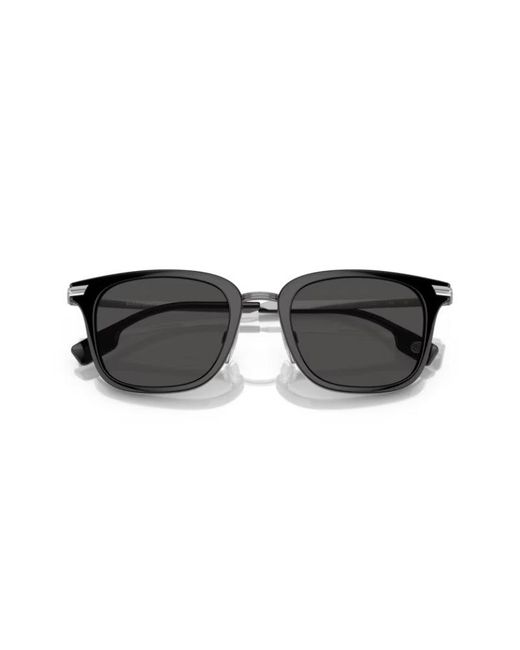 Burberry Black Be4395 Peter 300187 Sunglasses Injected Squared Normal for men