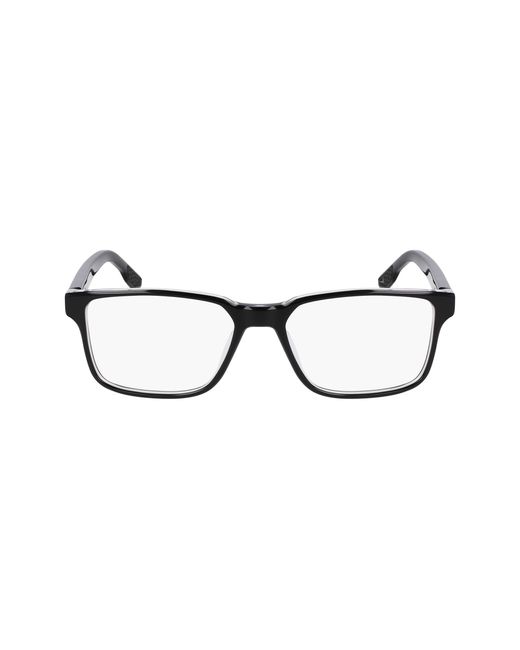 Nike Black 7160 010 Optical Frames Recycled Pet Squared Normal Photochromatic for men