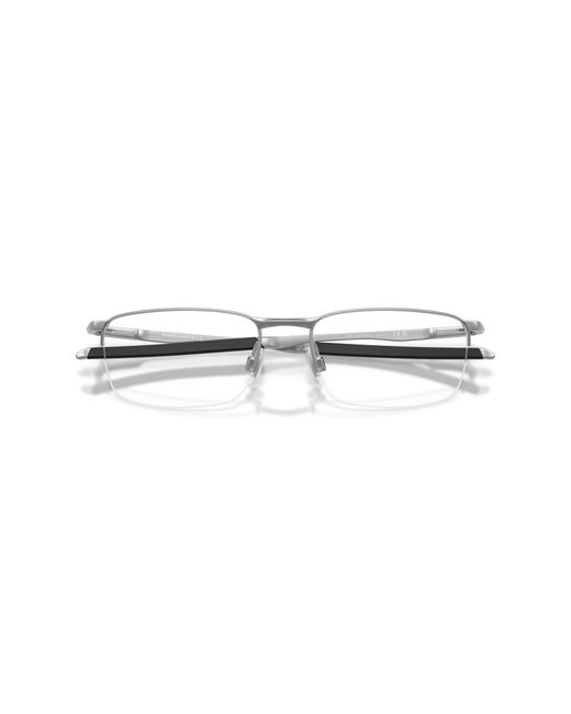 Oakley Black Ox3174 Barrelhouse 0.5 317407 Optical Frames Metal Squared Normal for men
